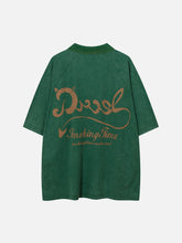 T-shirt à imprimé Cupidon et éléments en forme de cœur